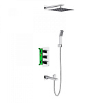 Душевая система встроенная с термостатом Timo Petruma SX-5049/00SM хром, фото 1